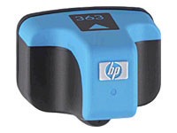 Cartucho de tinta cian HP 363 (C8771EE#ABE) Cartucho de tinta cian HP 363 (C8771EE#ABE)